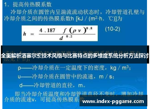 全面解析洛塞尔索技术风格与比赛特点的多维度系统分析方法探讨